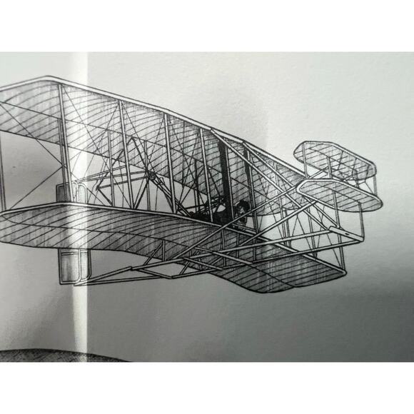 1903 Wright Flyer I over the sands of Kitty Hawk, North Carolina by Kathy Gross - Picture 4 of 7